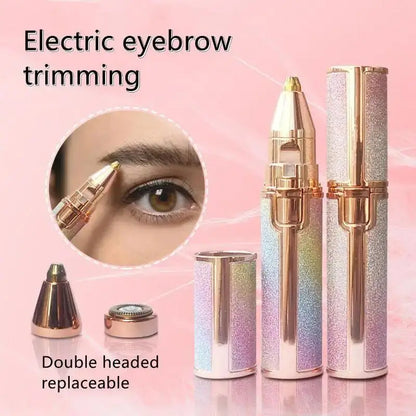 2 in 1 Eye Brow Trimmer and Facial Hair Remover + 500 Rupees Free Gift Card